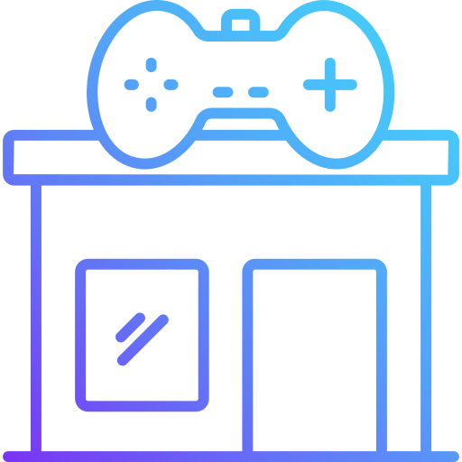 ゲームセンター Generic Gradient icon