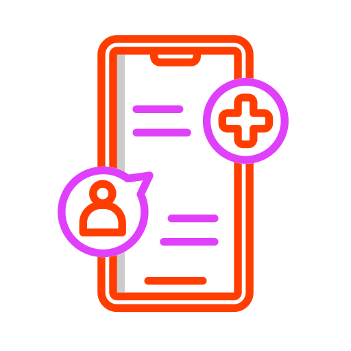 Medical app Generic Outline Color icon