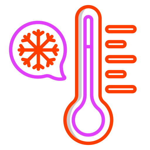 temperatur kalt Generic Outline Color icon