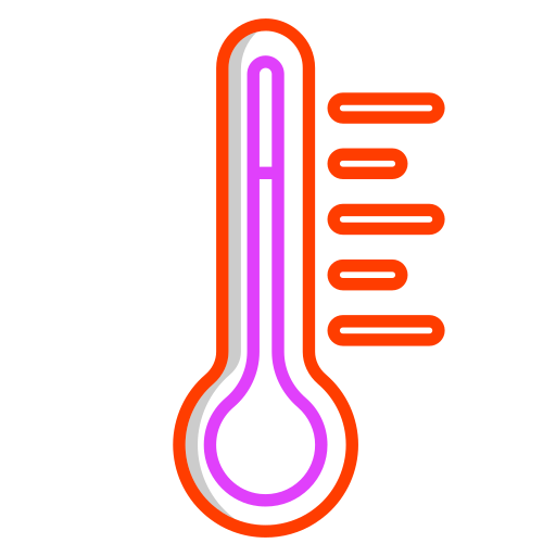 Temperatures Generic Outline Color icon