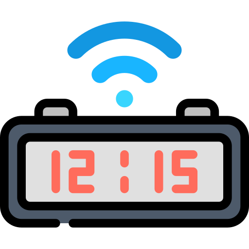 Clock Generic Outline Color icon