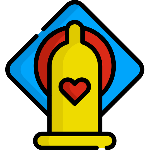 preservativo Generic Outline Color icona