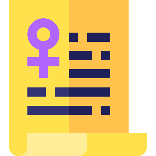女性の権利 Basic Straight Flat icon