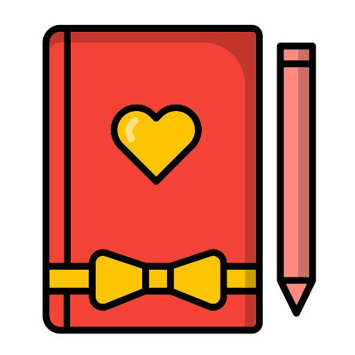 Diary Generic Outline Color icon