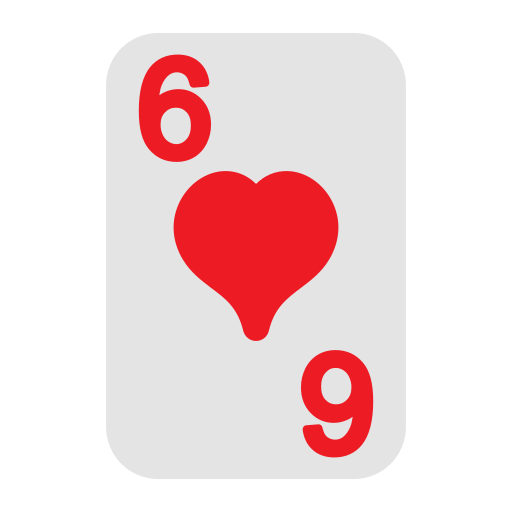 여섯 개의 하트 Generic Flat icon
