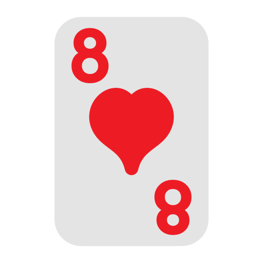 ハートの8 Generic Flat icon