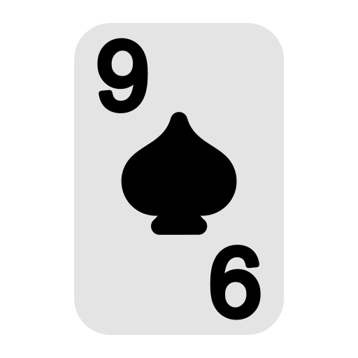 Nine of spades Generic Flat icon