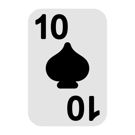 스페이드 10개 Generic Flat icon