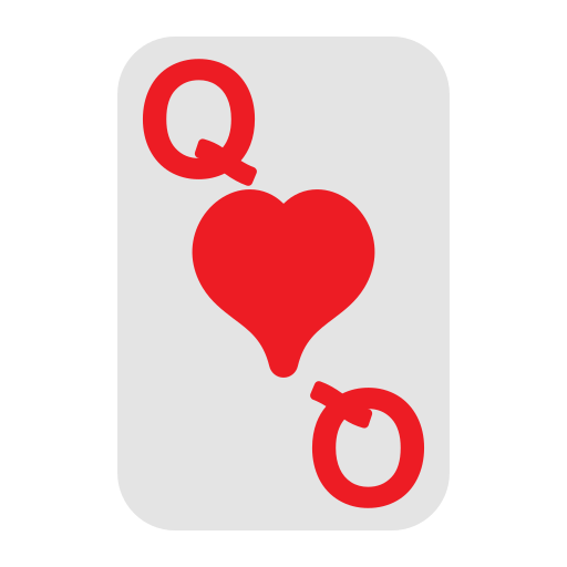 Queen of hearts Generic Flat icon