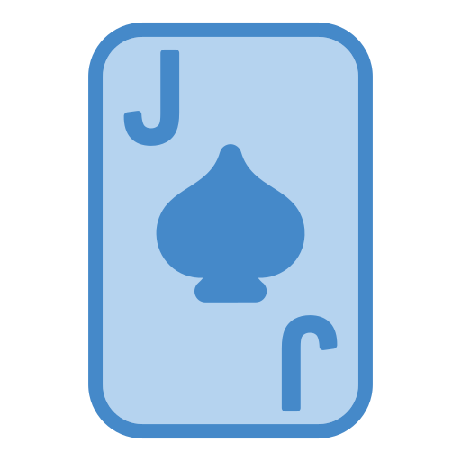 Jack of spades Generic Blue icon