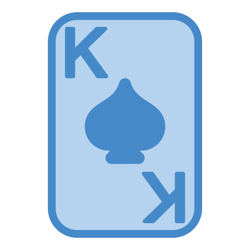 King of spades Generic Blue icon