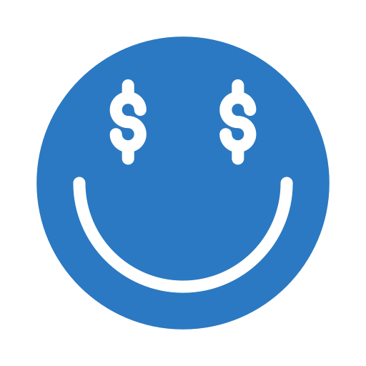Smiley Generic Blue icon