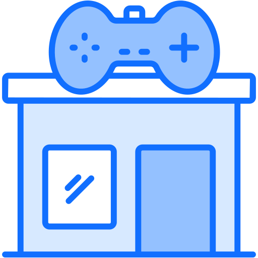 centro de juegos Generic Blue icono