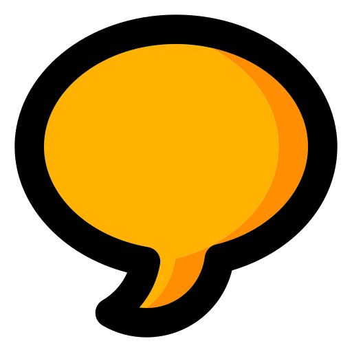 Chat Generic Outline Color icon