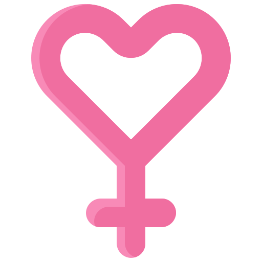 símbolo femenino Generic Flat icono