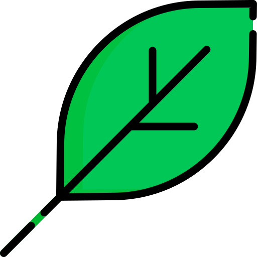 葉 Generic Outline Color icon