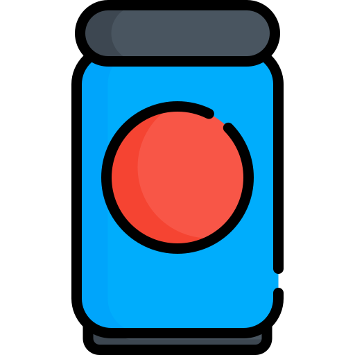 소다 캔 Generic Outline Color icon