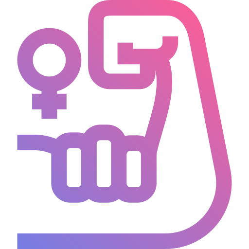 Strong woman Generic Gradient icon