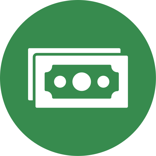 Dollars Generic Circular icon