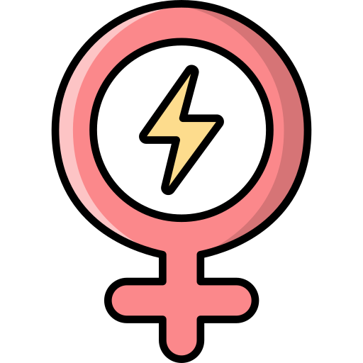 Girl power Generic Outline Color icon