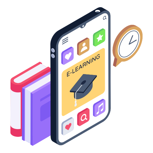 Online education Generic Isometric icon