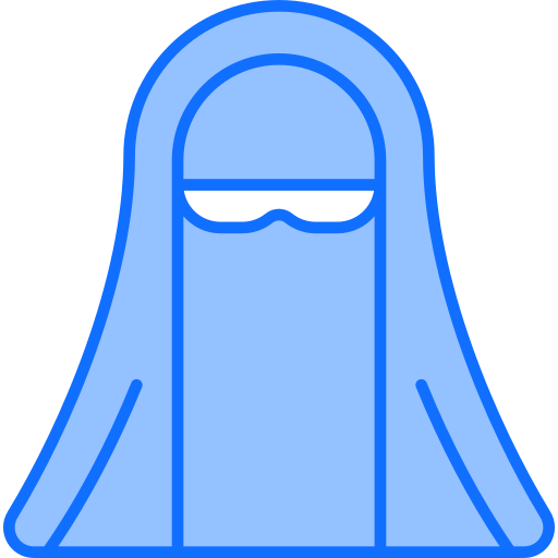 arabische frau Generic Blue icon