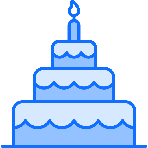 Cake Generic Blue icon