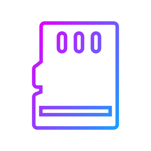 sdカード Generic Gradient icon