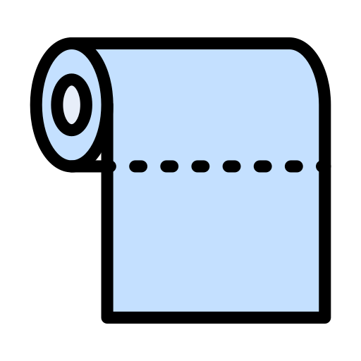 rolada bibułkowa Vector Stall Lineal Color ikona