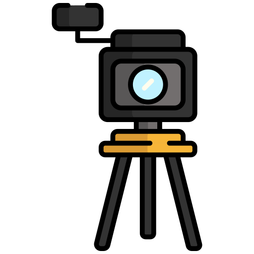 telecamera televisiva Generic Outline Color icona