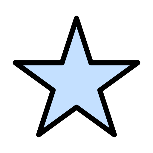 星 Vector Stall Lineal Color icon