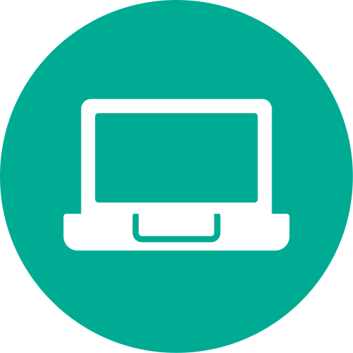 Laptop Generic Circular icon