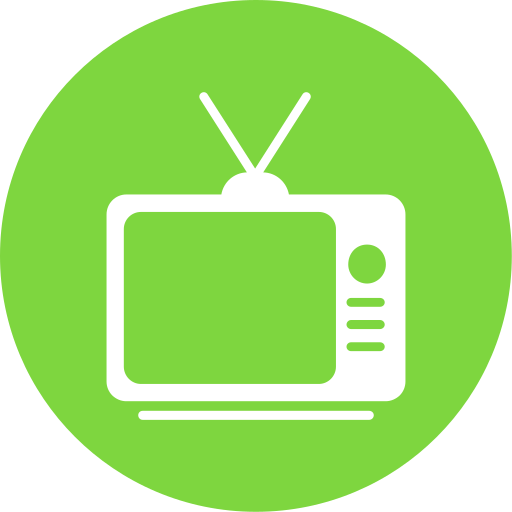 televisión Generic Circular icono