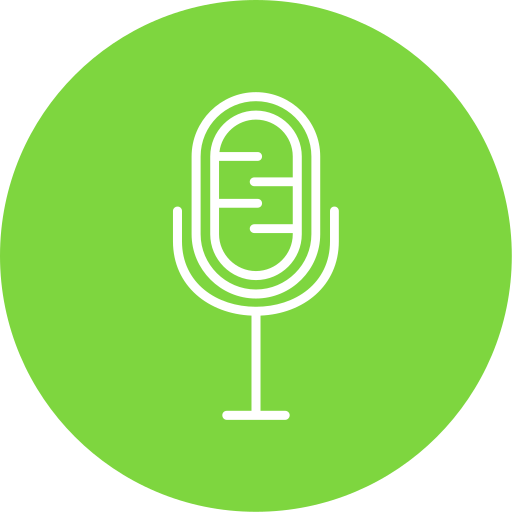 microfono Generic Circular icona