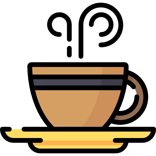 taza de té Special Lineal color icono