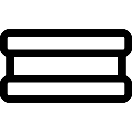 emparedado Basic Rounded Lineal icono