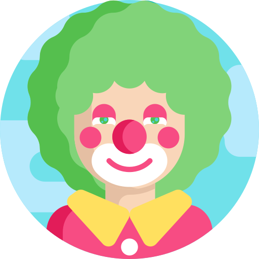 clown Detailed Flat Circular Flat icon