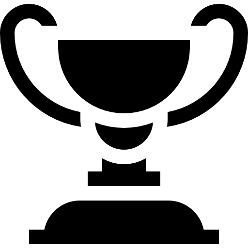 trofeo Basic Straight Filled icona