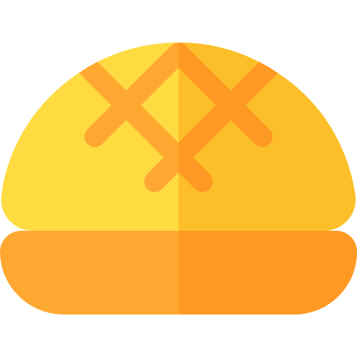 Bun Basic Rounded Flat icon