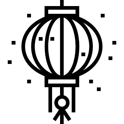 lanterna Detailed Straight Lineal icona