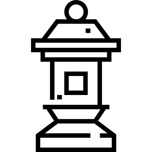 фонарь Detailed Straight Lineal иконка