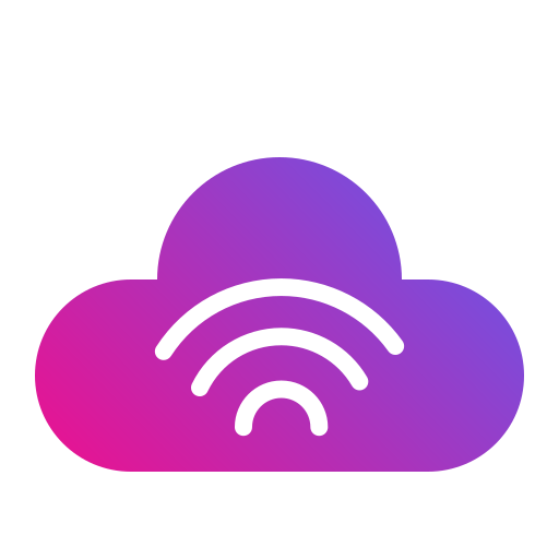 Cloud service Generic Flat Gradient icon