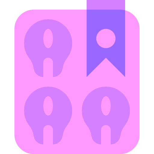 zalm Basic Sheer Flat icoon