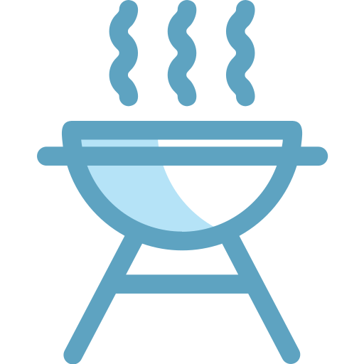barbecue Generic Blue icona