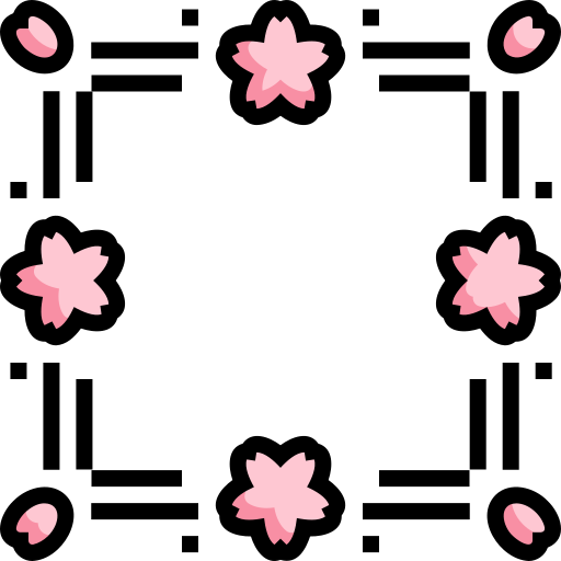 桜の花 Detailed Straight Lineal color icon