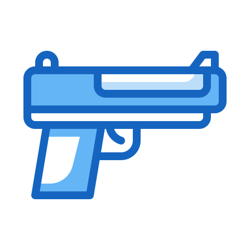 銃 Generic Blue icon