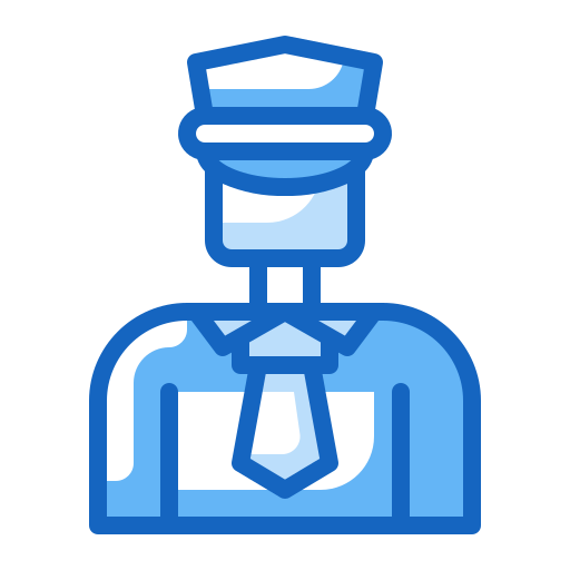 guardia de seguridad Generic Blue icono
