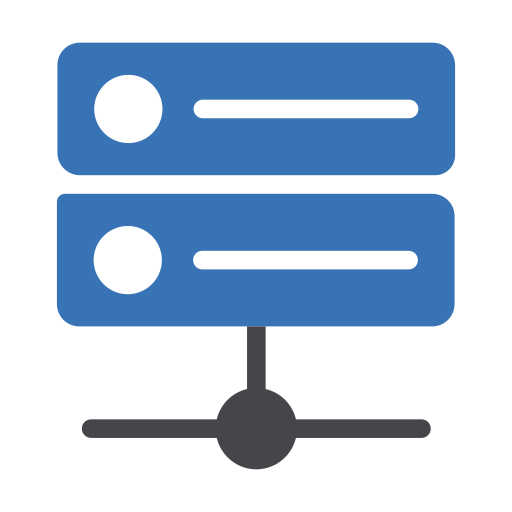 server Generic Blue icon