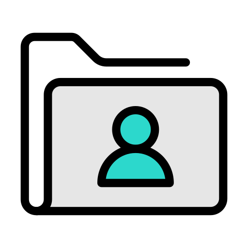 사용자 Generic Outline Color icon