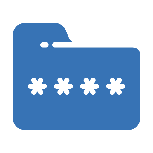 encriptado Generic Blue icono